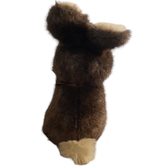 Ace Novelty Fudge Bunny Rabbit Brown Easter Farm Stuffed Animal Plush Toy‎ 9" - Picture 4 of 7